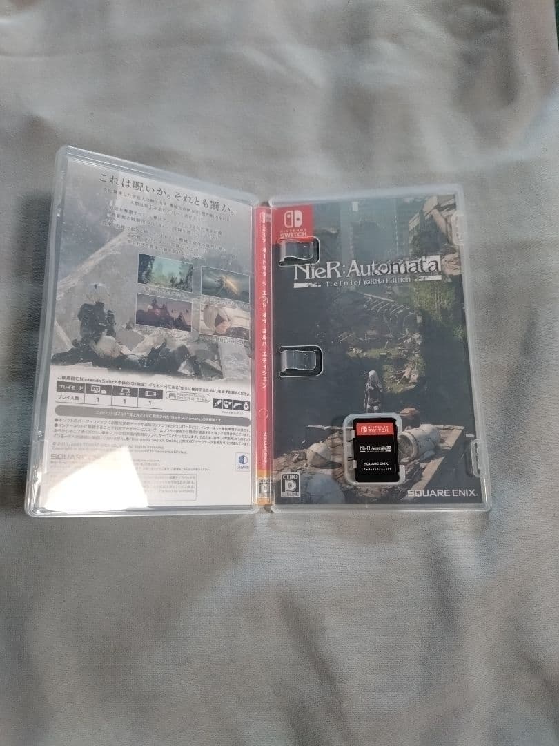 Switchソフトまとめ売り　ニーアオートマタ、メタルギアソリッド、零濡鴉ノ巫女