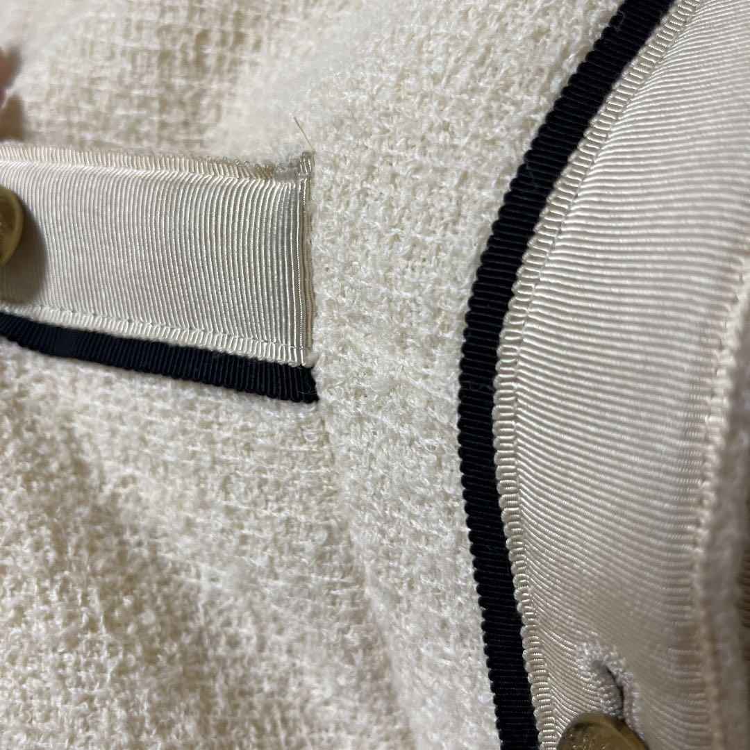 ドゥーズィエムクラス TOURNIER ツイード　キルティング コートジャケット