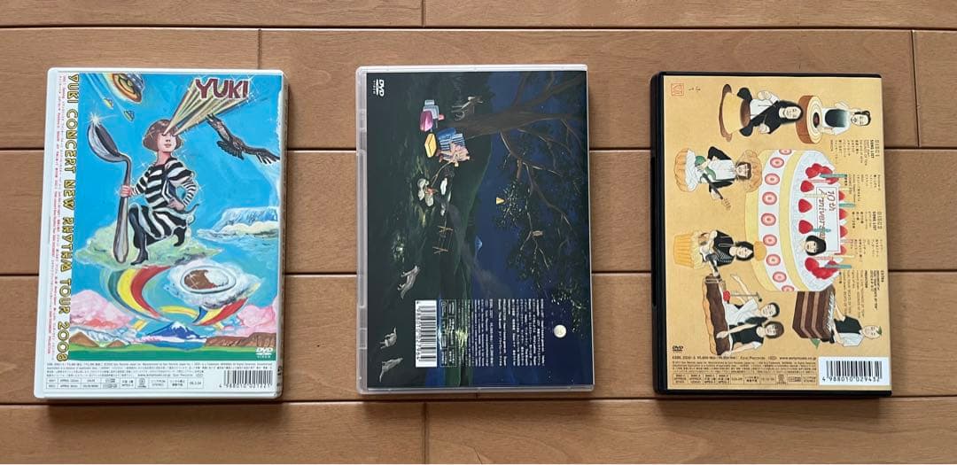 YUKI ライブDVD3枚セット