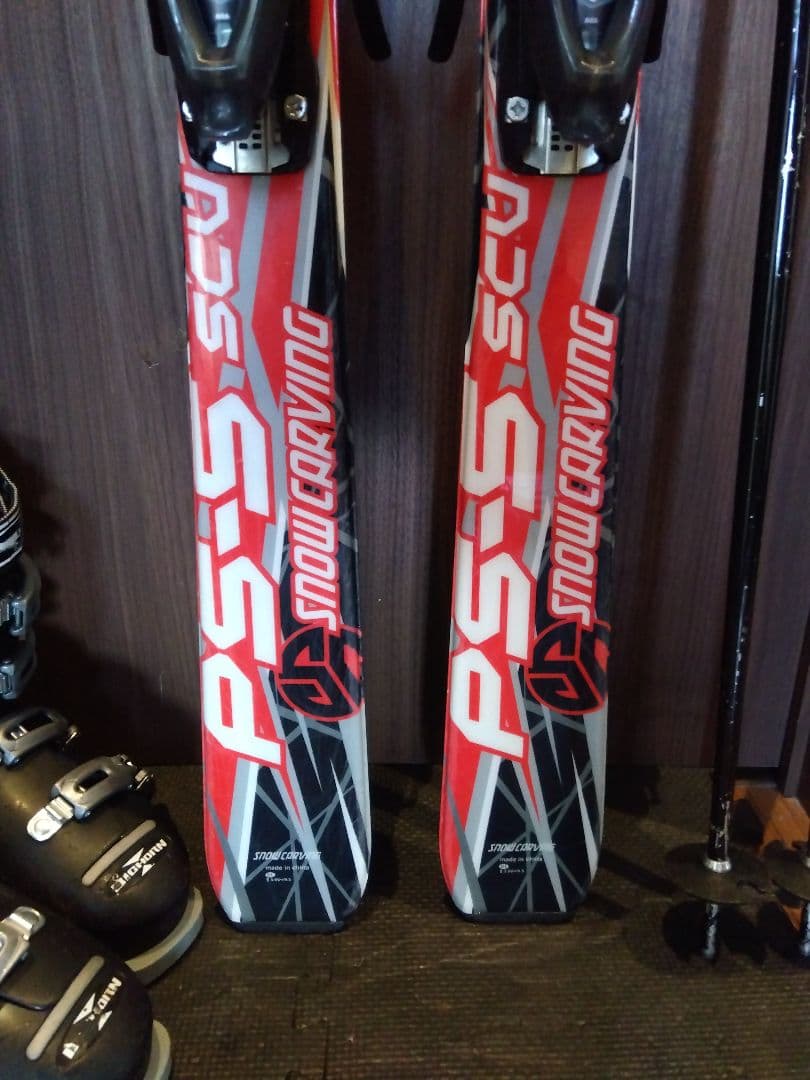 程度良好‼️CARVING/男女兼用/スキーセット・メンテ・WAX済み✔