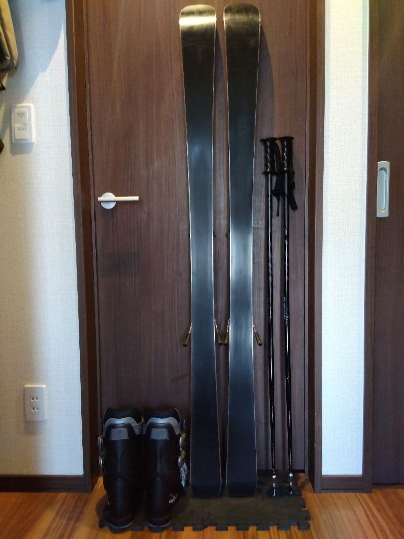 程度良好‼️CARVING/男女兼用/スキーセット・メンテ・WAX済み✔
