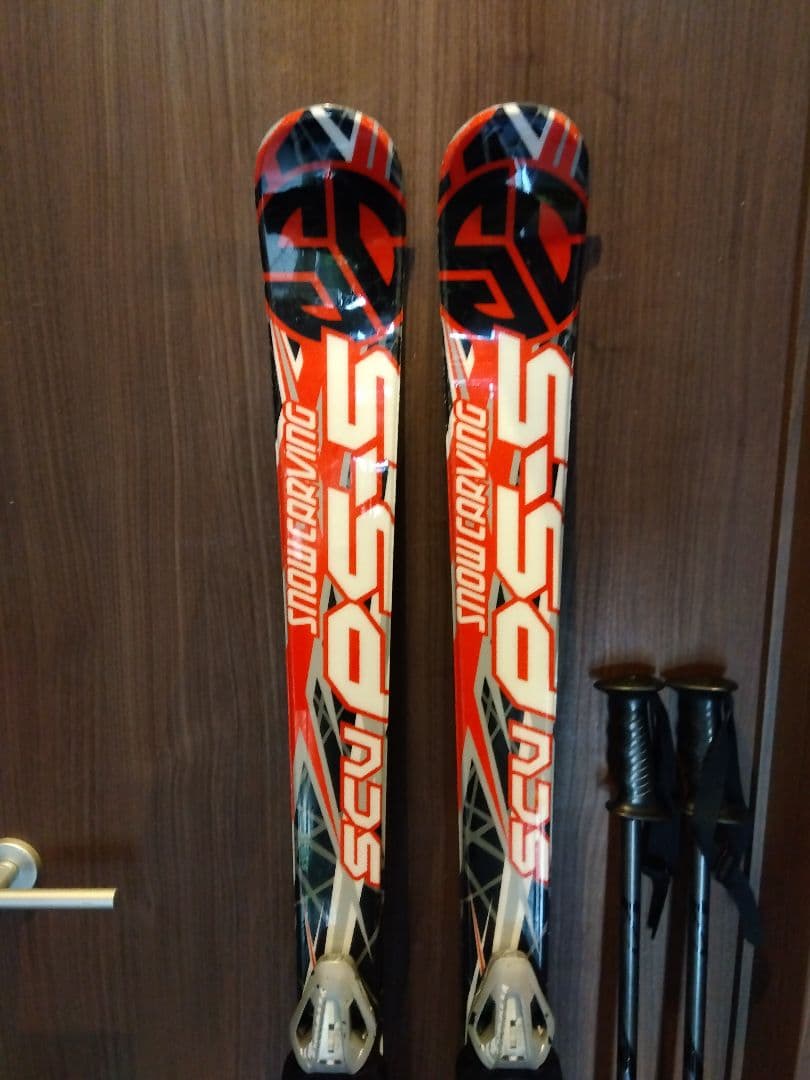 程度良好‼️CARVING/男女兼用/スキーセット・メンテ・WAX済み✔