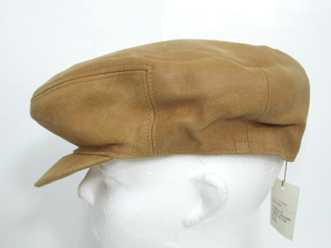 エルメス HERMES シェーヴルレザー キャスケット ナチュラル ハンチング