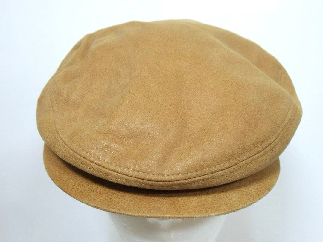 エルメス HERMES シェーヴルレザー キャスケット ナチュラル ハンチング