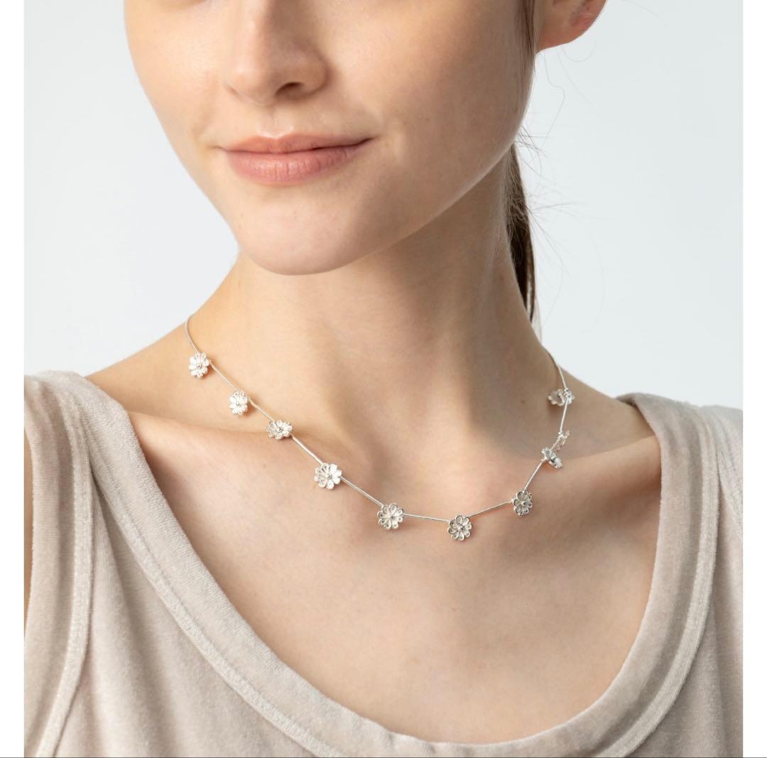 HARPO ハルポ フラワーネックレス