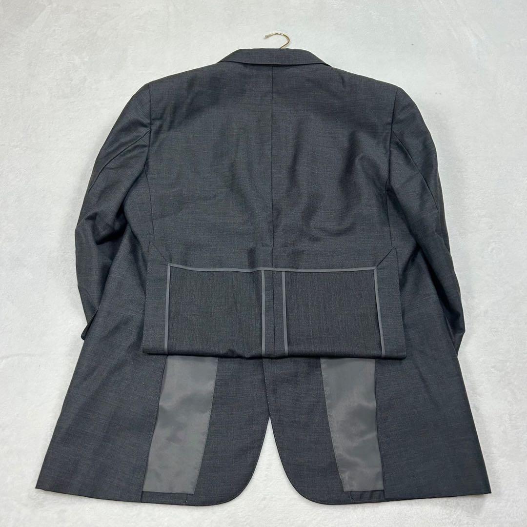 I297 XL バーバリー モヘア混 スーツ上下 グレー メンズ