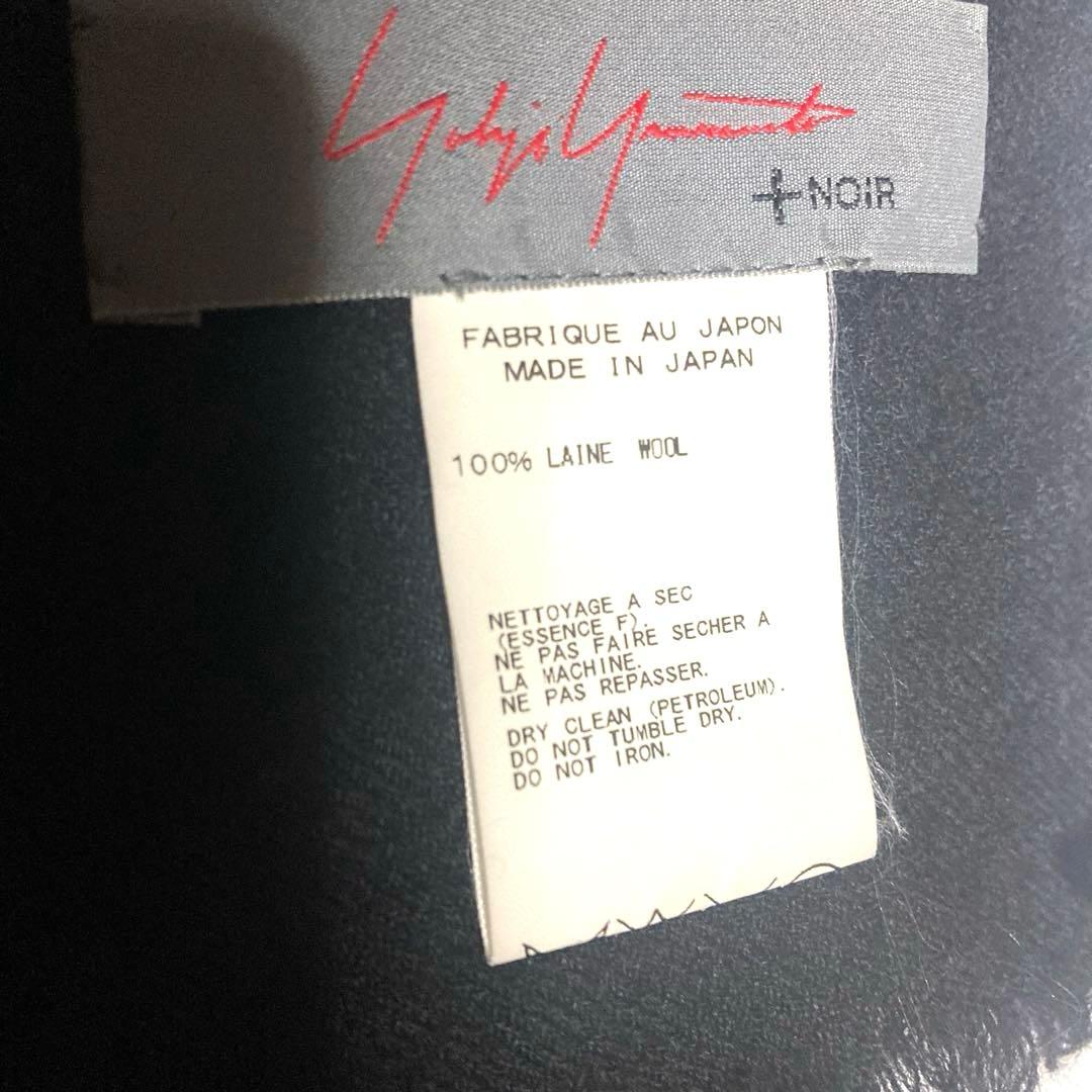 yohji yamamoto +NOIR 大判ストール 大判マフラー　ウール
