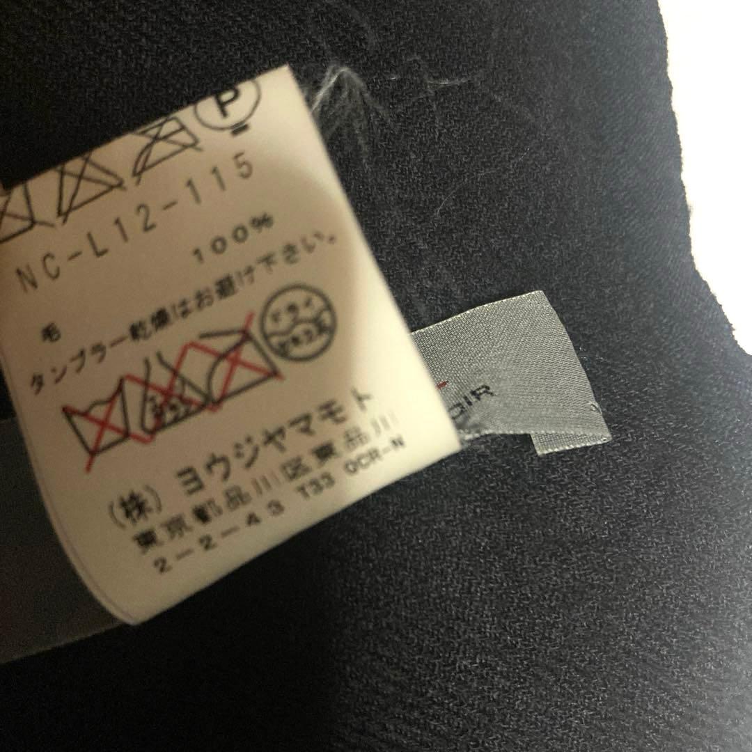 yohji yamamoto +NOIR 大判ストール 大判マフラー　ウール