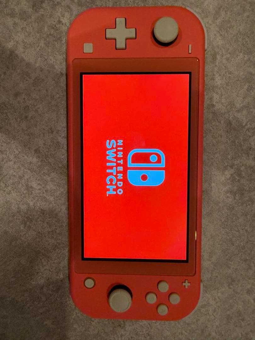 【美品】Nintendo Switch Lite coral コーラル ピンク