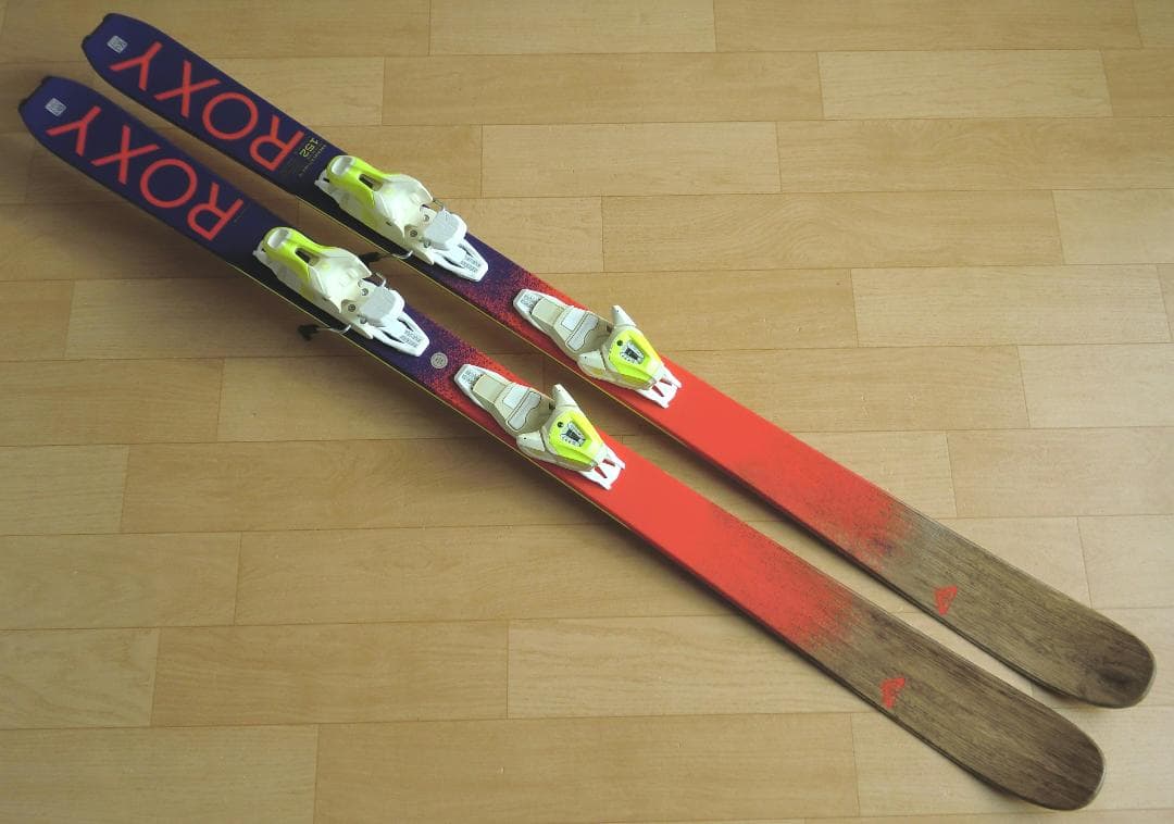 ■■送料無料■ROXY■女性用フリースキー■152cm■調整ビン付■メンテ付■■