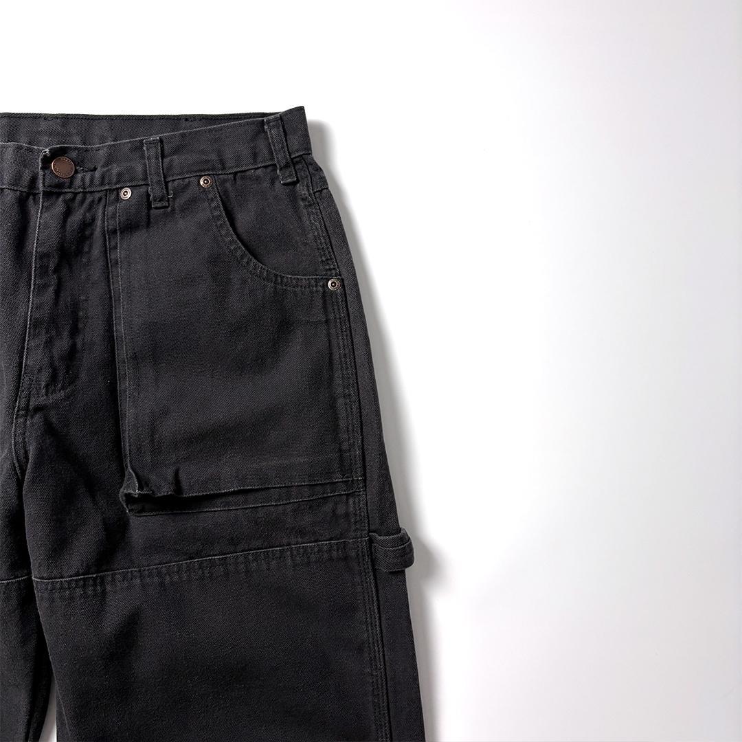 ディッキーズ ダブルニー ブラック ペインターパンツ W34 L32