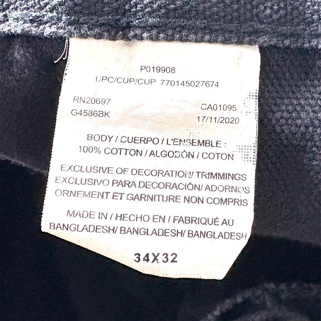 ディッキーズ ダブルニー ブラック ペインターパンツ W34 L32