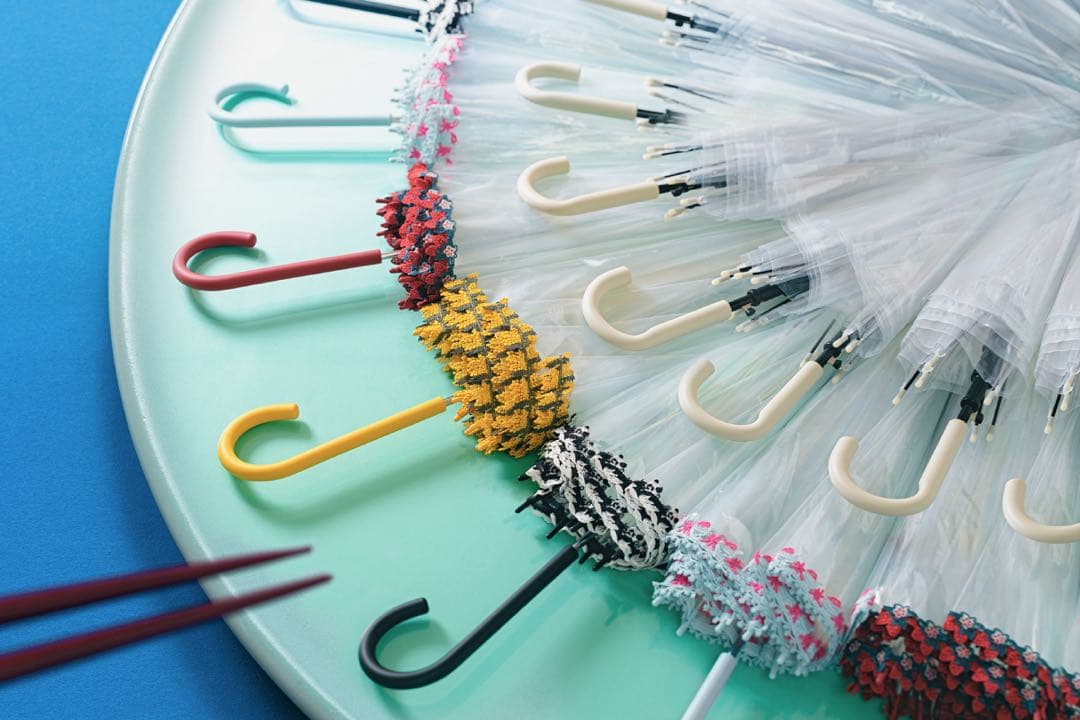 近沢レース　傘　ミモザ