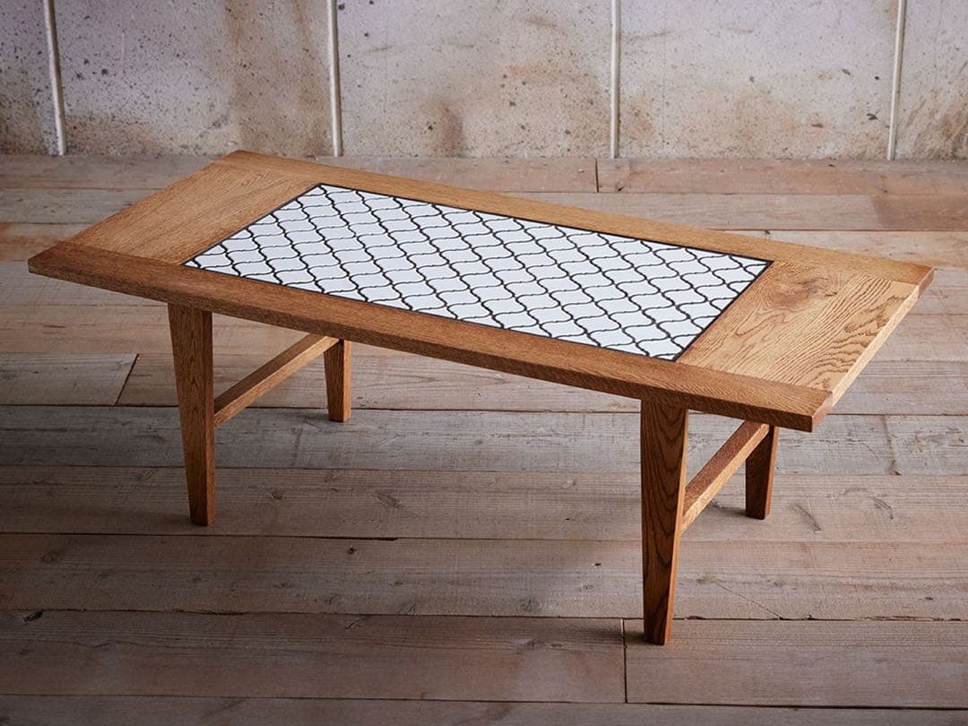 美品 SWITCH / スウィッチ タイル リビングテーブル