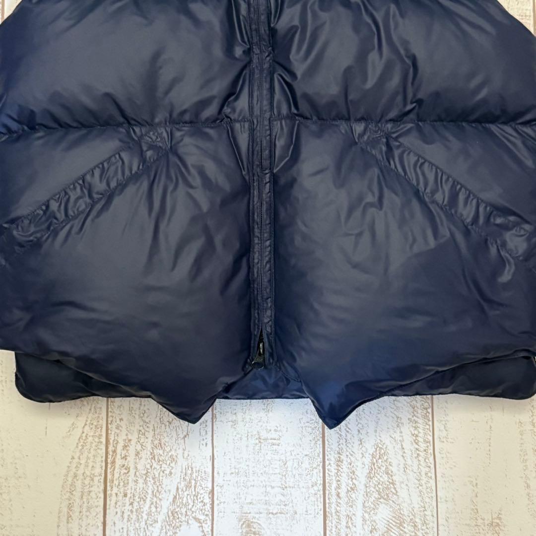 美品！USA製【クレセントダウンワークス】NBNW ダウンベスト　ネイビー