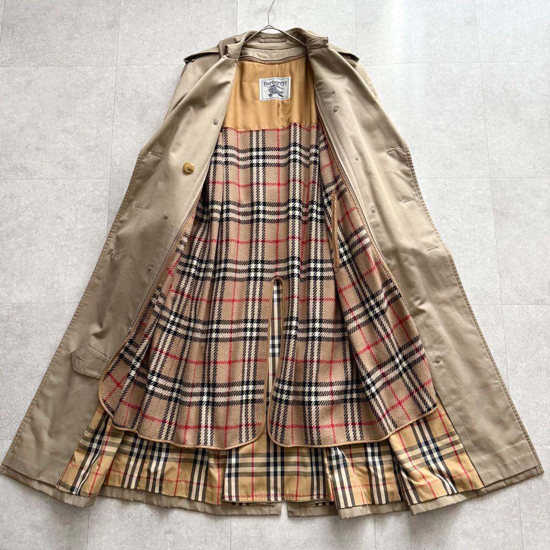バーバリーズ トレンチコート　ノバチェック ロング　ライナー　2way ベルト