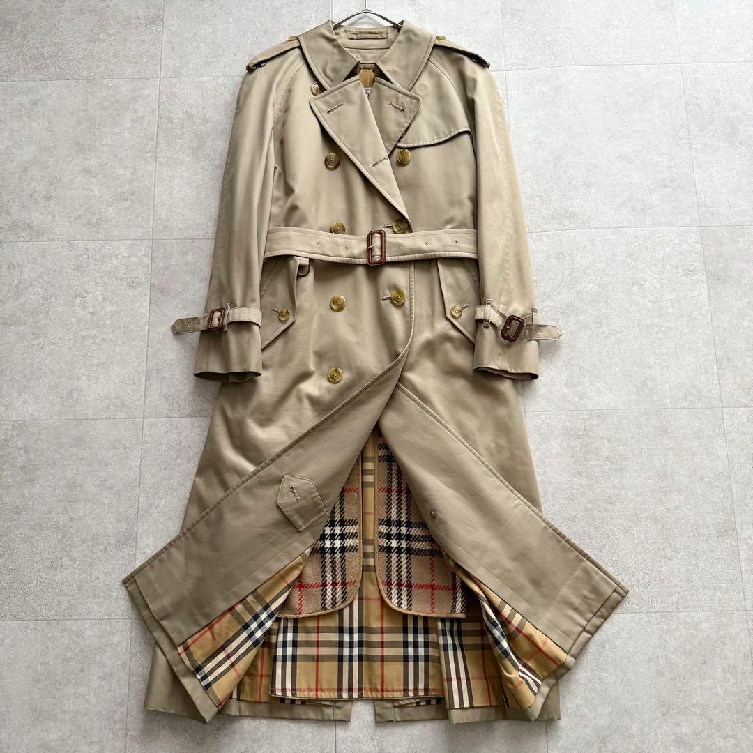 バーバリーズ トレンチコート　ノバチェック ロング　ライナー　2way ベルト