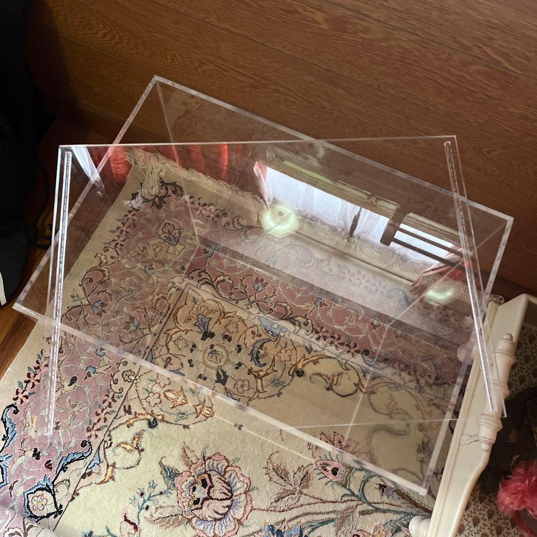 大型アクリルケース　厚さ5ミリ1個