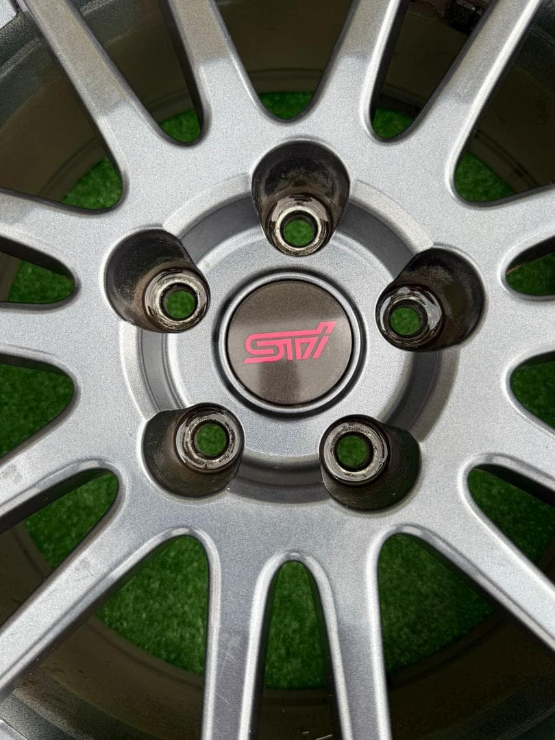 と*ん様 【ほぼ新品】スバル WRX STI スペックC 純正ホイール
