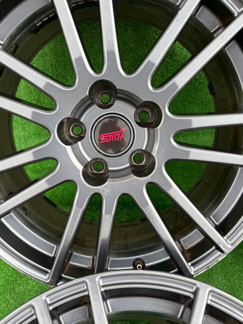 と*ん様 【ほぼ新品】スバル WRX STI スペックC 純正ホイール