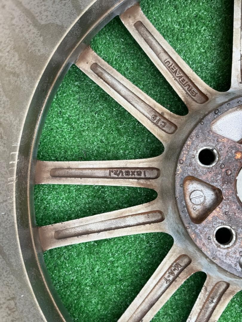 と*ん様 【ほぼ新品】スバル WRX STI スペックC 純正ホイール