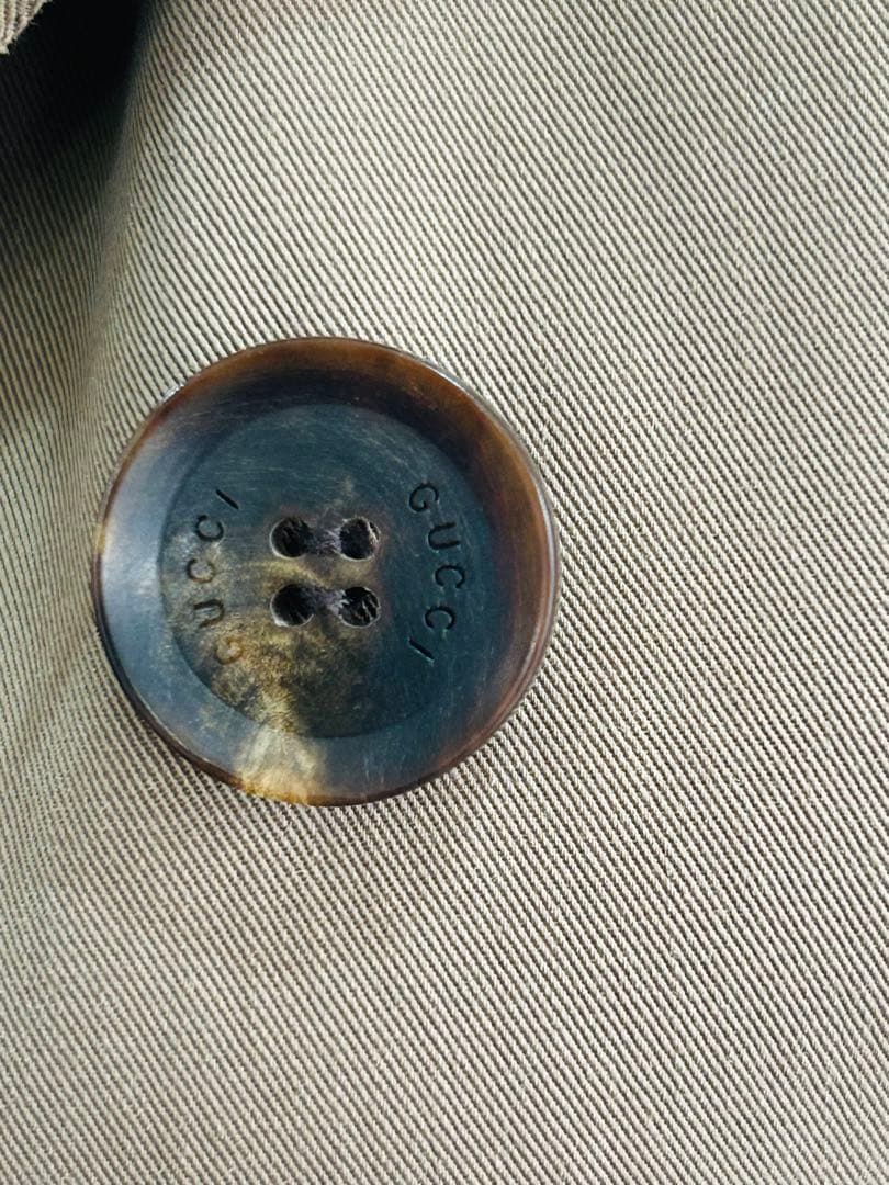 GUCCI トレンチコート 38 ラグラン ベージュ美品　グッチ