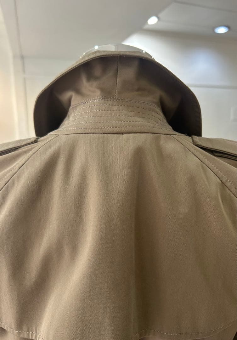 GUCCI トレンチコート 38 ラグラン ベージュ美品　グッチ