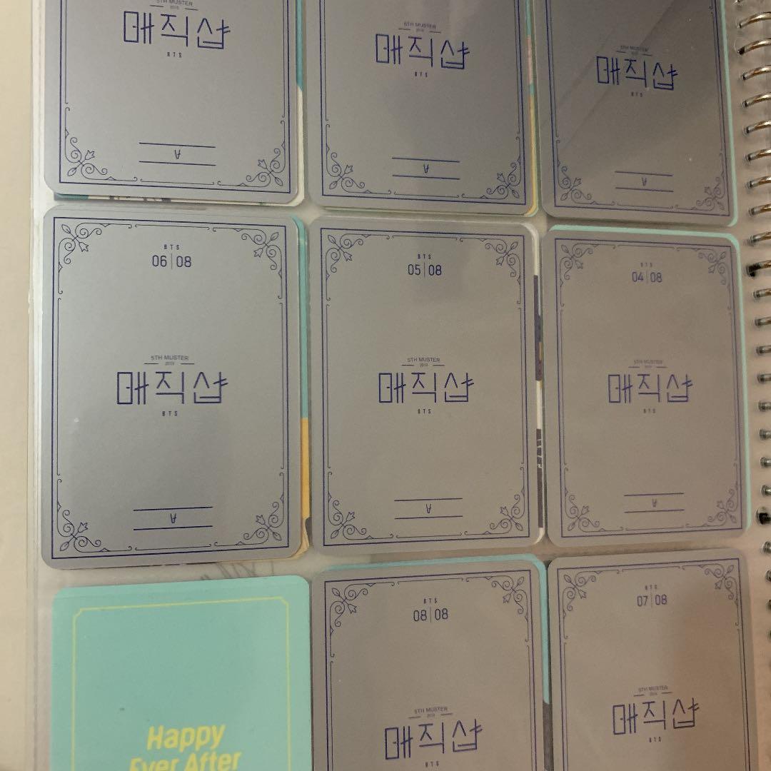 bts v magicshop ミニフォト　コンプ