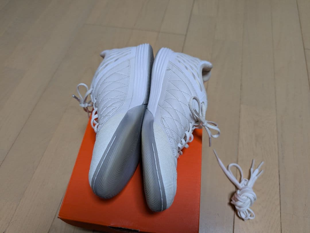 シューズ Nike Lunargato II White Chrome 24.0cm