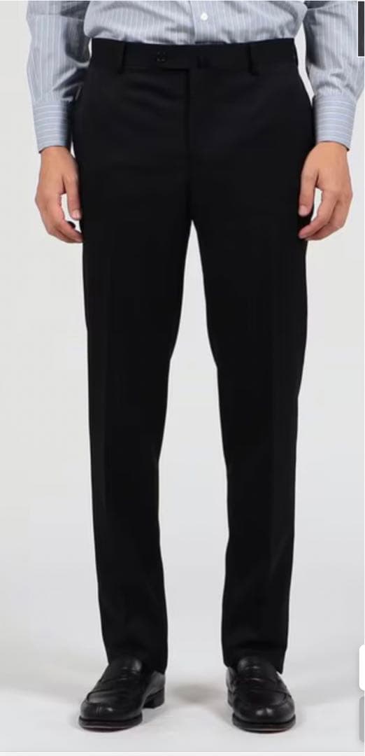 新品TOMORROWLAND ウール ソリッド シングルブレステッド2Bスーツ