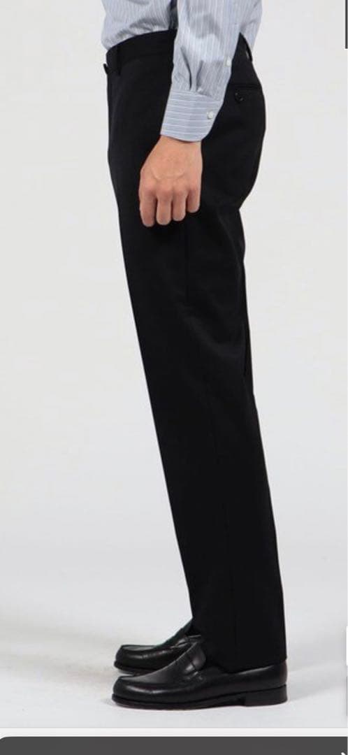 新品TOMORROWLAND ウール ソリッド シングルブレステッド2Bスーツ