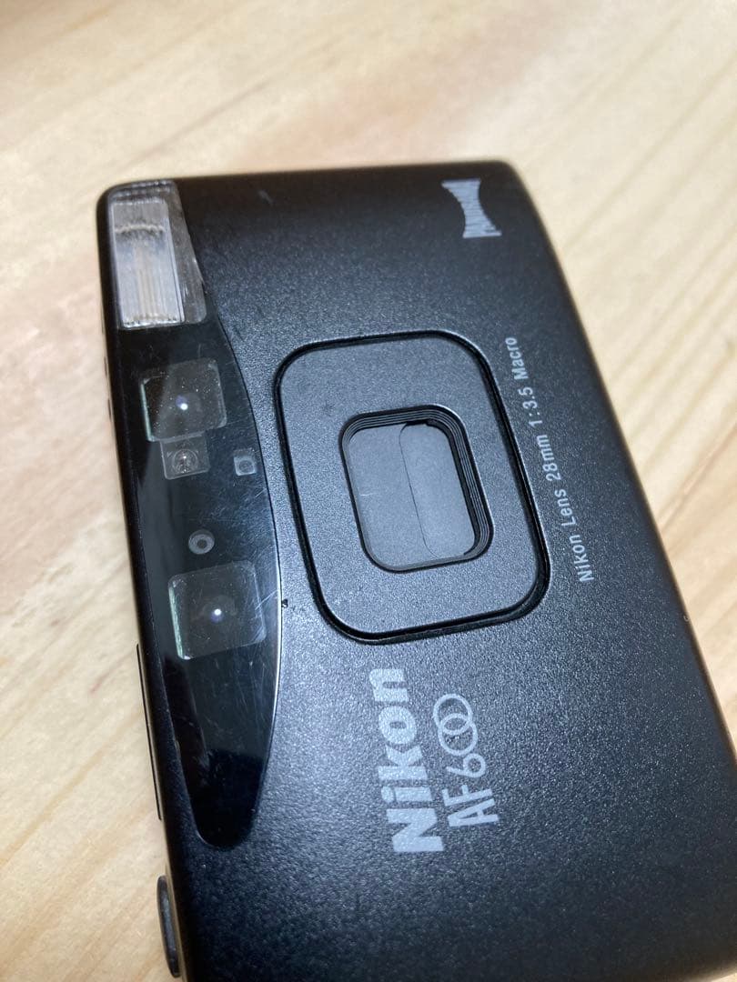 【動作確認済み】ニコンAF600 QD コンパクトフィルムカムラ