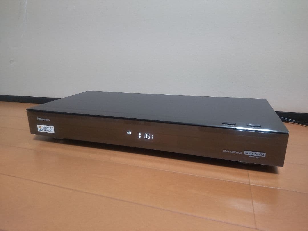 パナソニック　DIGA DMR―UBZ2020 2TB プチメンテ済み