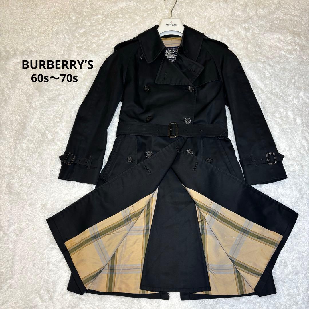 60s～70s REGDタグオールドバーバリートレンチコートBURBERRY’S