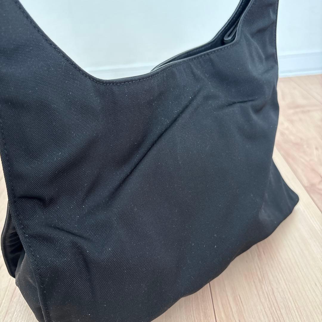 ぱんだ GUCCI グッチ ナイロン×レザー 肩掛けバッグ ワンショルダー