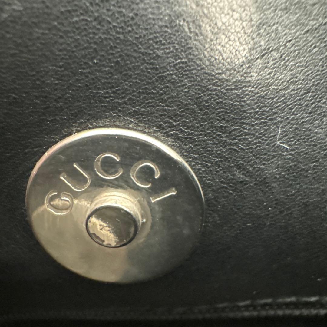 ぱんだ GUCCI グッチ ナイロン×レザー 肩掛けバッグ ワンショルダー