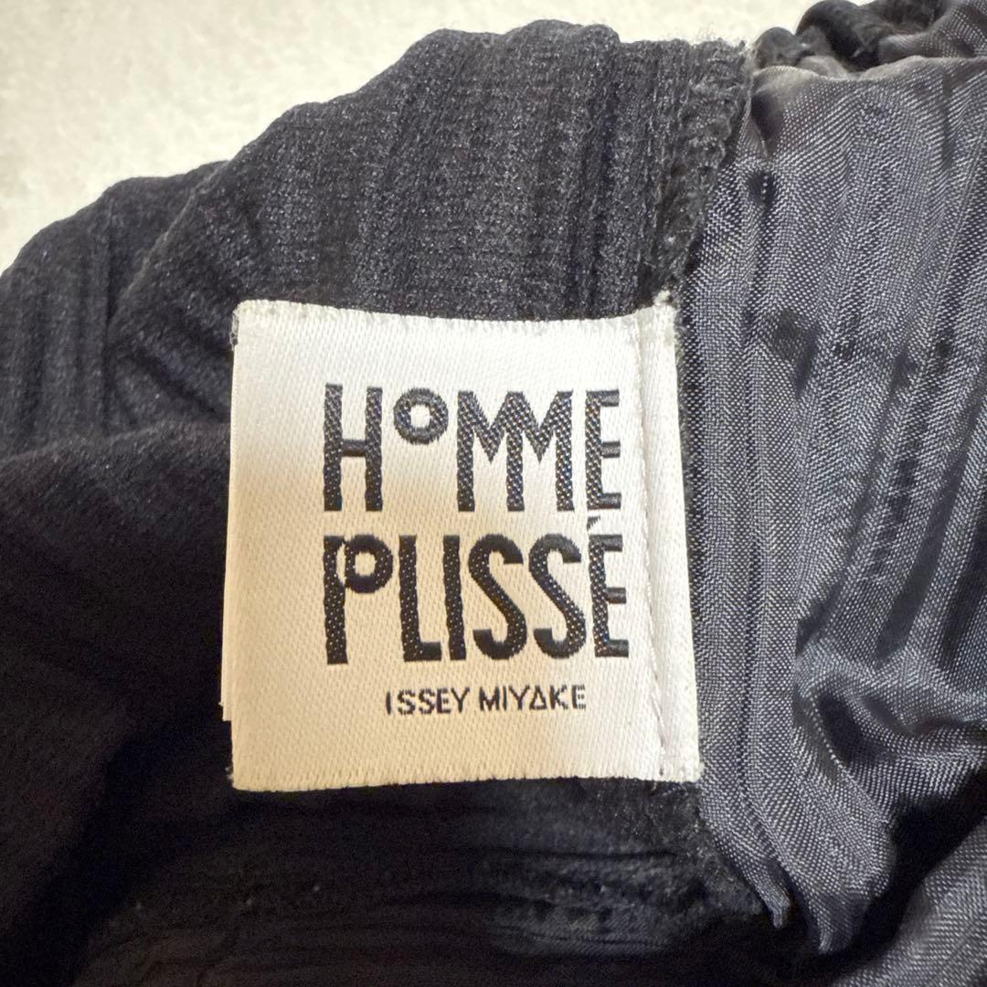 HOMME PLISSE ISSEY MIYAKE プリーツパンツ 2 ブラック