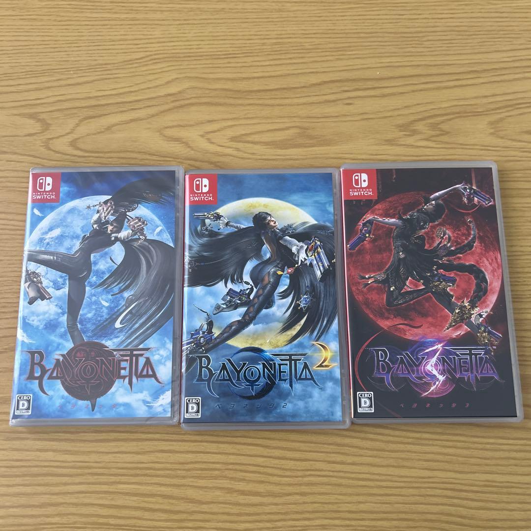 ベヨネッタ　1, 2, 3 セット　バラ売り不可　新品あり