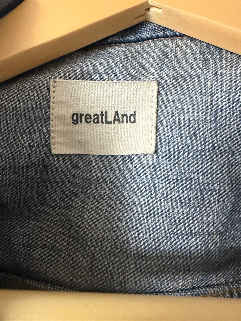 ジャケット・アウター greatLAnd ORIGINAL LOGAN 10YEARS DENIM