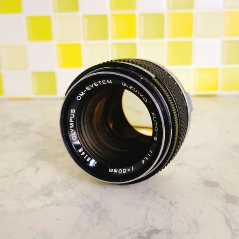 綺麗★ OLYMPUS G.ZUIKO AUTO-S 50mm F1.4 レンズ