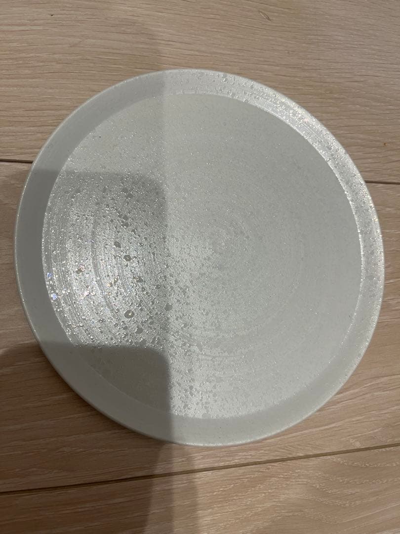 波佐見焼　IREKO ラスターグレー　パールホワイト　プレート4枚セット