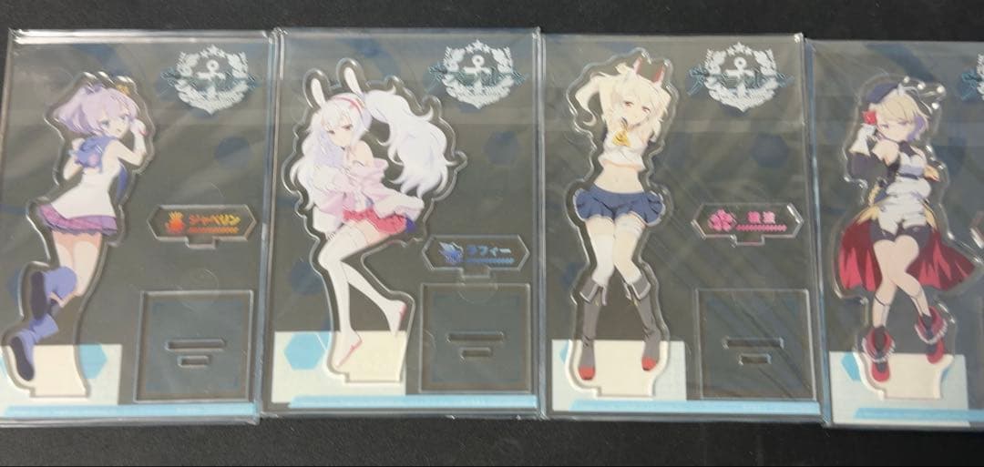 アズールレーン　Blu-ray全6巻セット　収納ボックス&アクスタ4種付