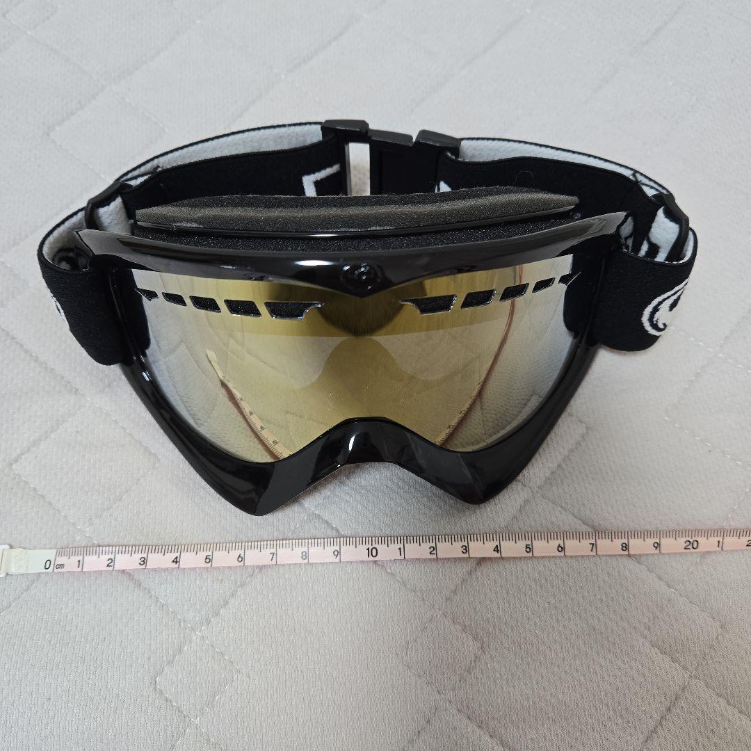 DRAGON ゴーグル 黒/黄 ミラー加工