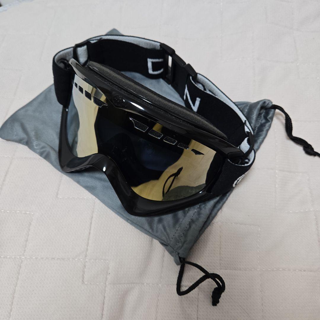 DRAGON ゴーグル 黒/黄 ミラー加工