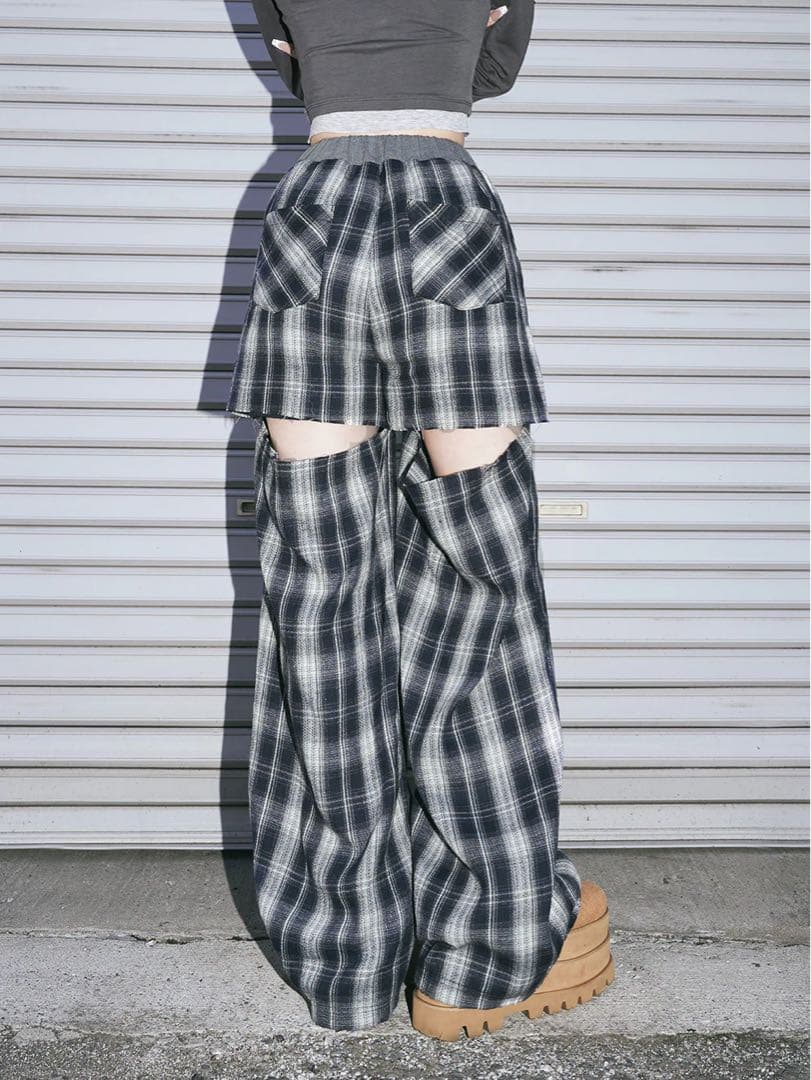 専用　Darich（ダーリッチ） ドッキングチェックルーズパンツ