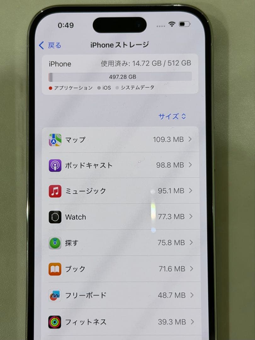 apple iPhone 14 Pro シルバー512GB SIMフリー　本体