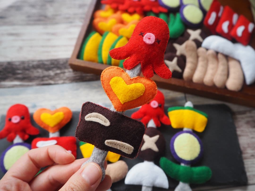 akiページ フェルトままごと