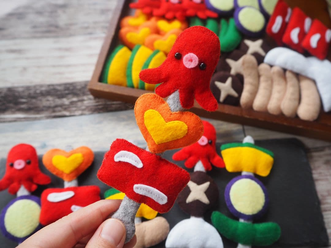 akiページ フェルトままごと