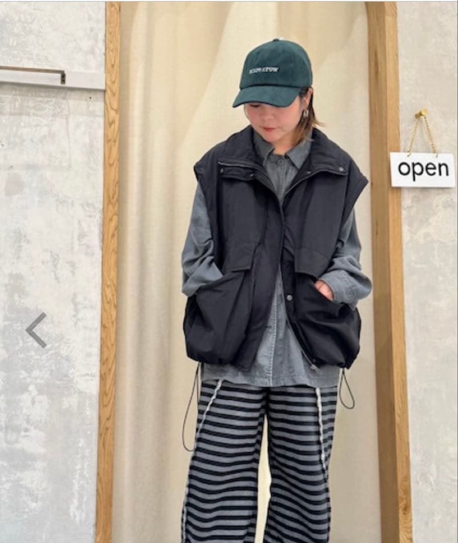 ティピー　bigポケットスタンドワークアウター