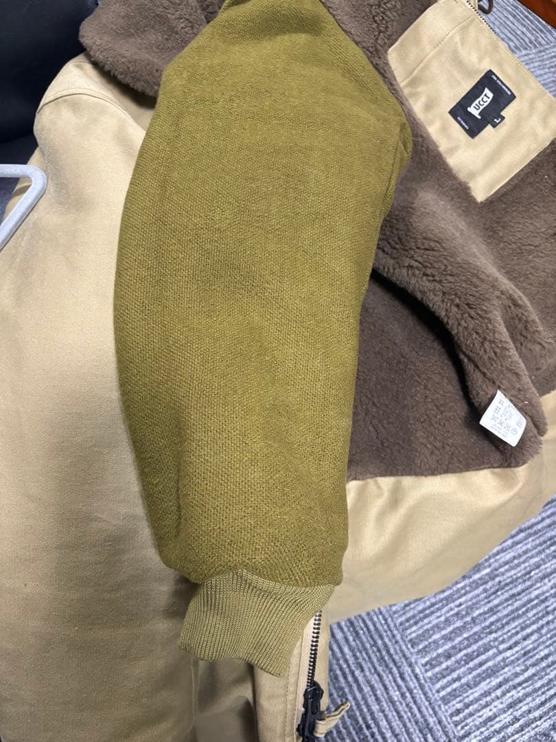 uncrowd ORIGINAL JEEP COAT カーキ